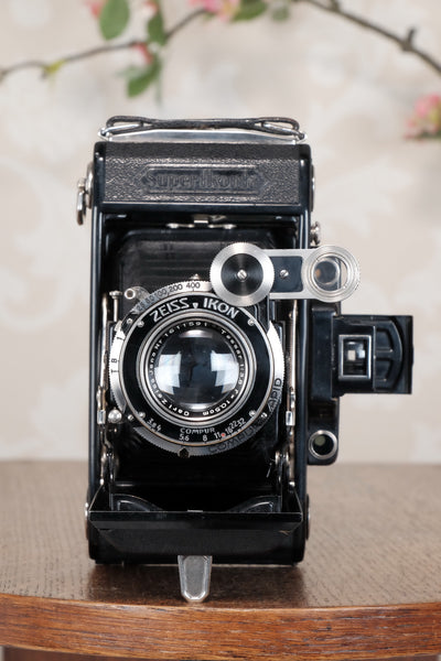 1935 Zeiss Ikon Super Ikonta C, 6x9, Tessar lens, CLA'd, Freshly Serviced!