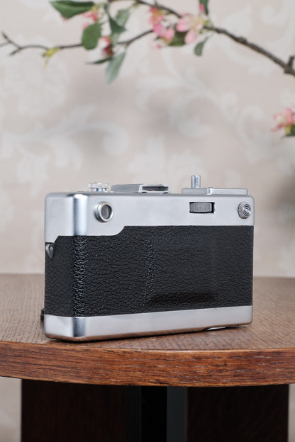 SUPERB! 1956 Voigtlander Vitessa 35mm rangefinder  camera, Freshly Serviced, CLAd!