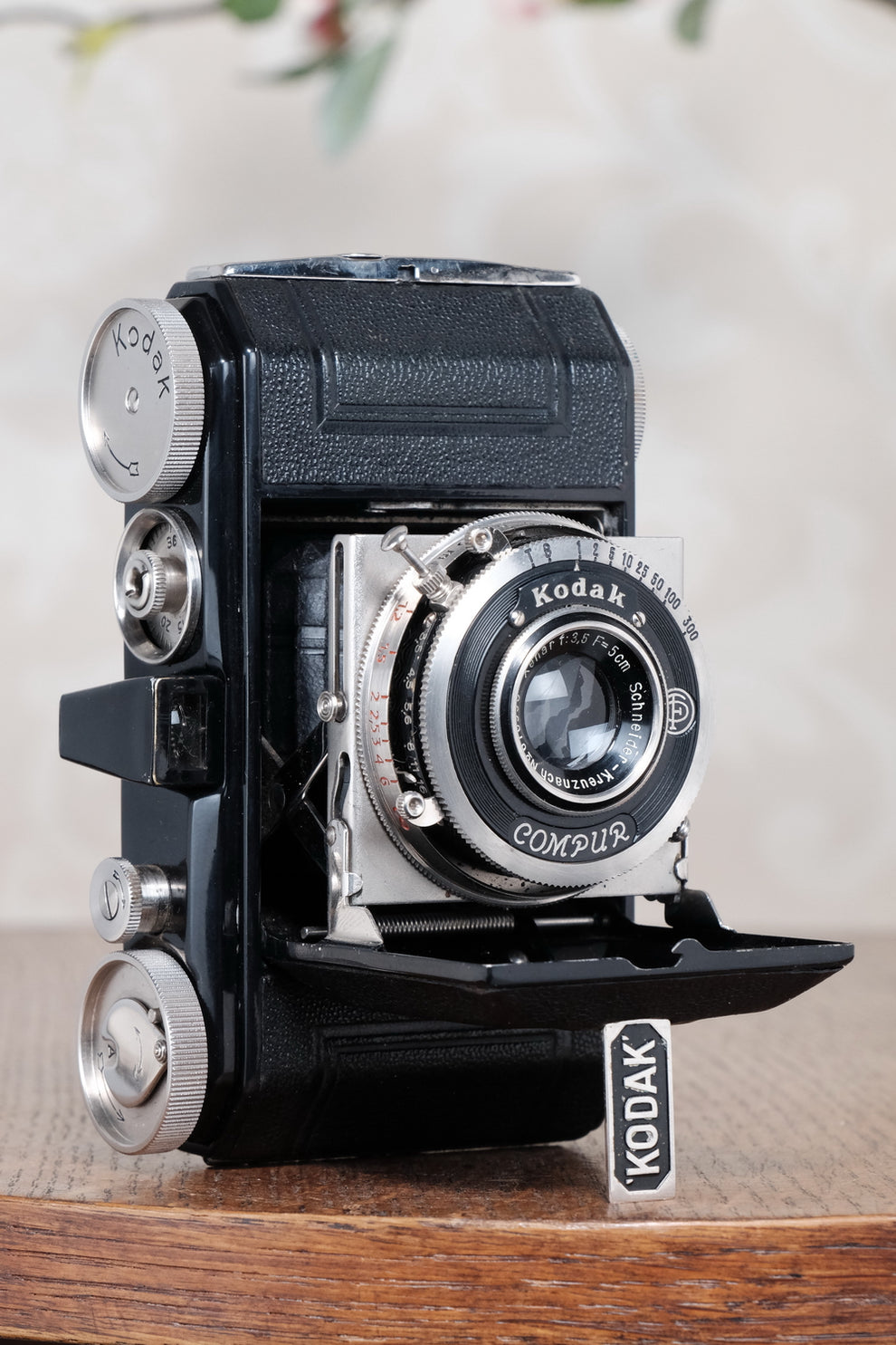 Superb! THE ORIGINAL FIRST VERSION, 1934 Black Kodak Retina, model 117 ...