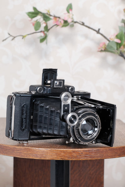 1935 Zeiss Ikon Super Ikonta C, 6x9, Tessar lens, CLA'd, Freshly Serviced!