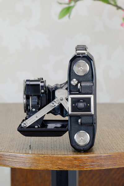 Superb! 1936 ZEISS-IKON SUPER IKONTA A, 6x4.5 ,Tessar lens, Freshly serviced ,CLA'd - Zeiss-Ikon- Petrakla Classic Cameras