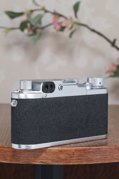 Superb 1949 Leitz Leica IIIc “sharkskin”. Freshly Serviced, CLA'd