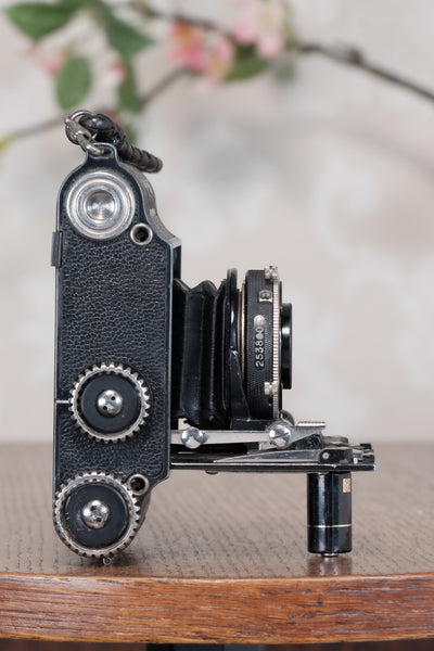 Rare! 1934 Voigtlander 3x4 Perkeo, 127 film, CLA'd, Freshly Serviced!