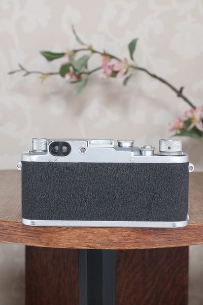 Superb 1949 Leitz Leica IIIc “sharkskin”. Freshly Serviced, CLA'd