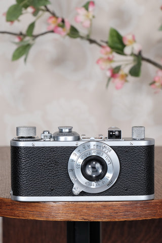 Superb! 1938 Leitz Leica I, CLA'd, Freshly Serviced! - Leitz- Petrakla Classic Cameras