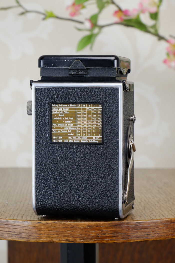 1935 Old Standard Rolleiflex, Freshly Serviced, CLA’d - Frank & Heidecke- Petrakla Classic Cameras