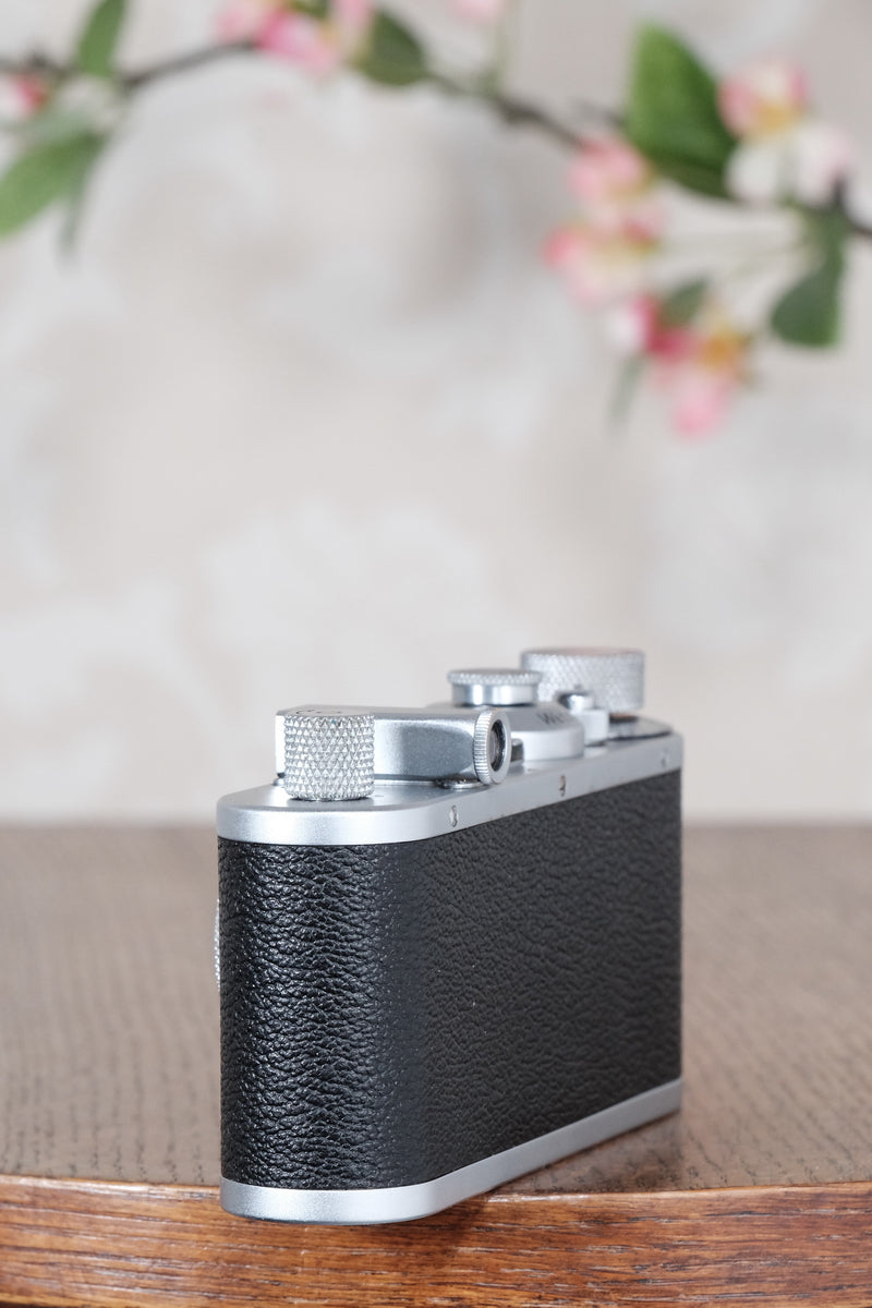 Superb! 1938 Leitz Leica I, CLA'd, Freshly Serviced! - Leitz- Petrakla Classic Cameras