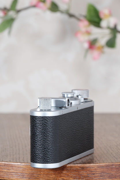 Superb! 1938 Leitz Leica I, CLA'd, Freshly Serviced! - Leitz- Petrakla Classic Cameras