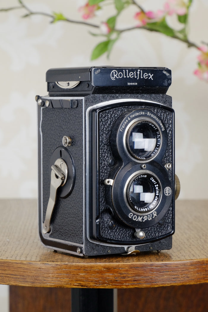 1935 Old Standard Rolleiflex, Freshly Serviced, CLA’d - Frank & Heidecke- Petrakla Classic Cameras