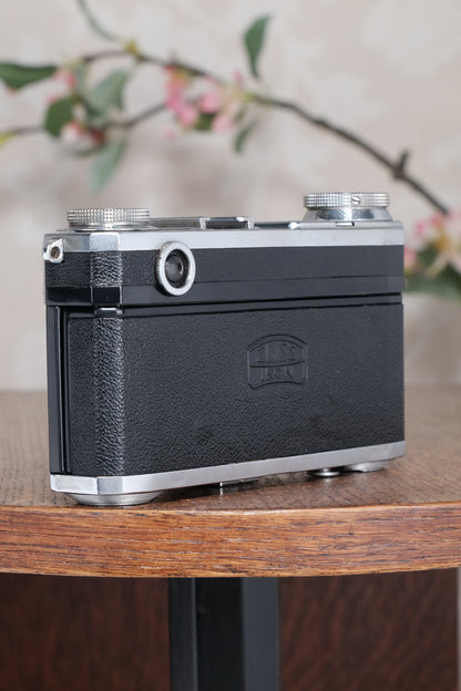 Superb! 1937 Zeiss Ikon Contax II Body and 50mm Zeiss Sonnar lens, CLA'd, Freshly Serviced!