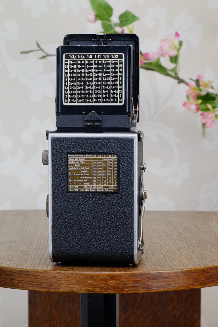 1935 Old Standard Rolleiflex, Freshly Serviced, CLA’d - Frank & Heidecke- Petrakla Classic Cameras