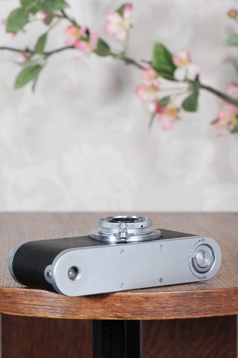 Superb! 1938 Leitz Leica I, CLA'd, Freshly Serviced! - Leitz- Petrakla Classic Cameras