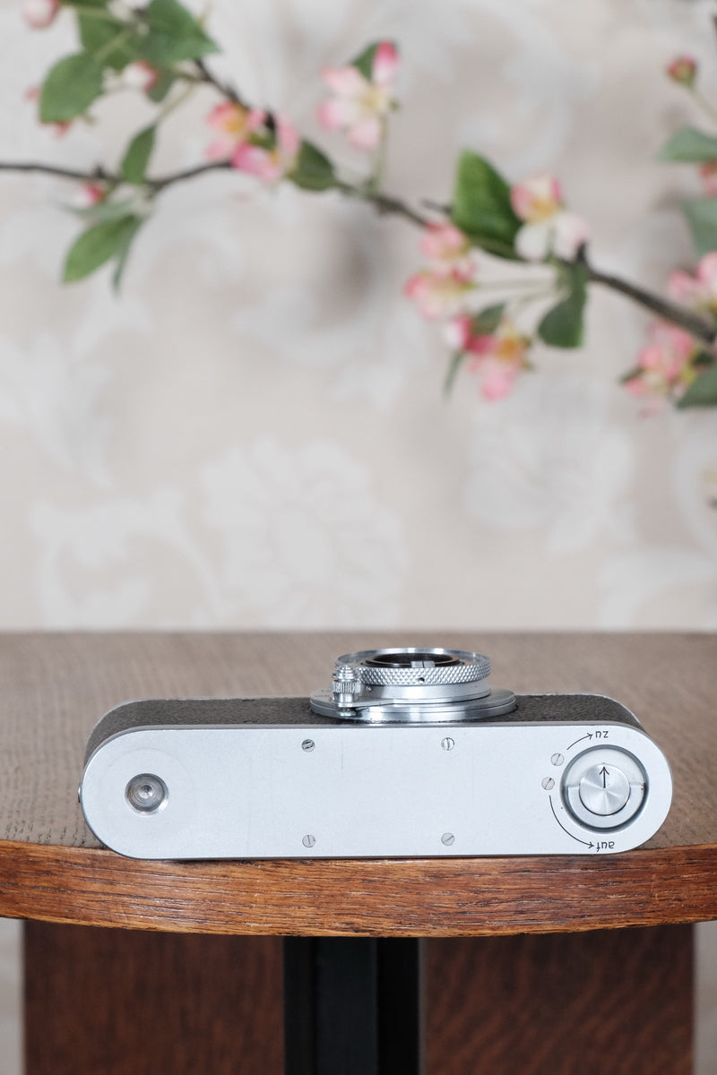 Superb! 1938 Leitz Leica I, CLA'd, Freshly Serviced! - Leitz- Petrakla Classic Cameras