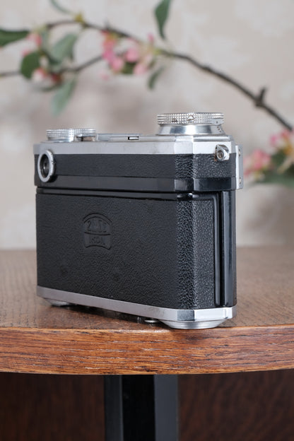 Superb! 1937 Zeiss Ikon Contax II Body and 50mm Zeiss Sonnar lens, CLA'd, Freshly Serviced!