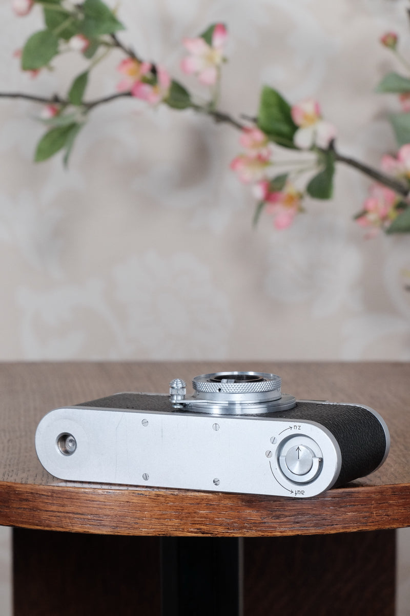Superb! 1938 Leitz Leica I, CLA'd, Freshly Serviced! - Leitz- Petrakla Classic Cameras