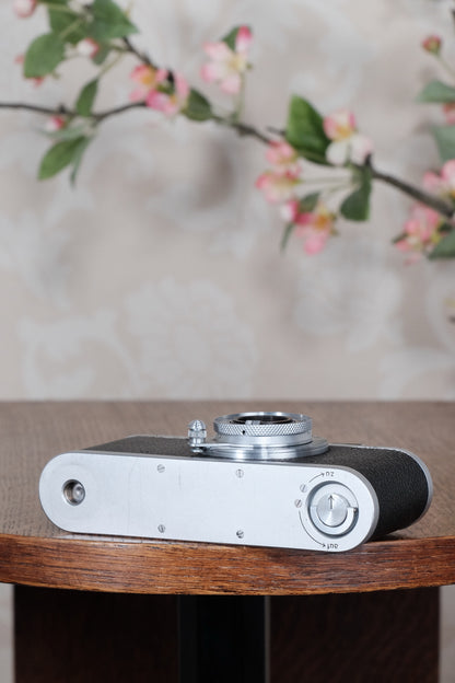 Superb! 1938 Leitz Leica I, CLA'd, Freshly Serviced! - Leitz- Petrakla Classic Cameras