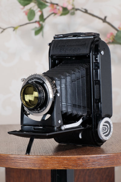 Superb! 1936 Voigtlander 6x9 Bessa Rangefinder, Freshly Serviced, CLA'd.