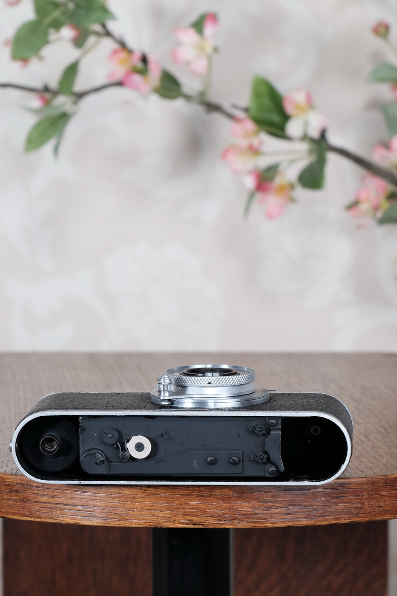 Superb! 1938 Leitz Leica I, CLA'd, Freshly Serviced! - Leitz- Petrakla Classic Cameras