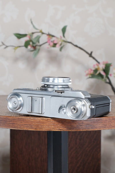 Superb! 1937 Zeiss Ikon Contax II Body and 50mm Zeiss Sonnar lens, CLA'd, Freshly Serviced!