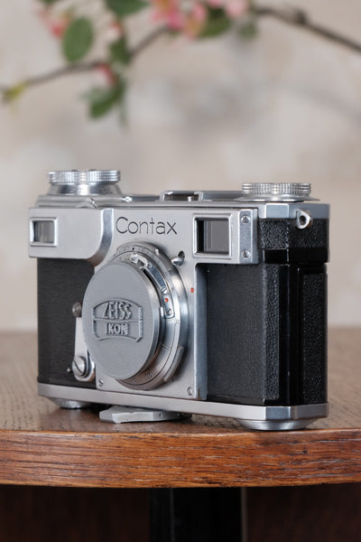 Superb! 1937 Zeiss Ikon Contax II Body, CLA'd, Freshly Serviced!