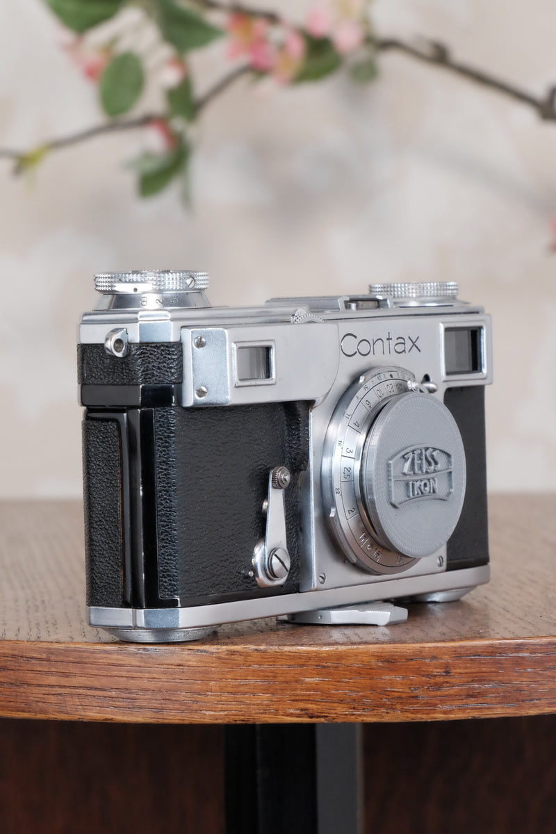 Superb! 1937 Zeiss Ikon Contax II Body, CLA'd, Freshly Serviced!