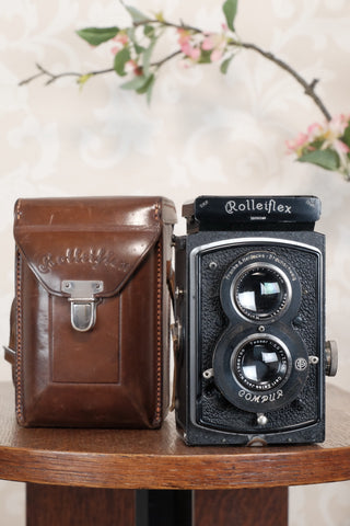 1934 Old Standard Rolleiflex, Freshly Serviced, CLA’d