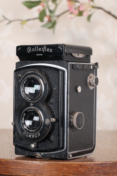 1934 Old Standard Rolleiflex, Freshly Serviced, CLA’d