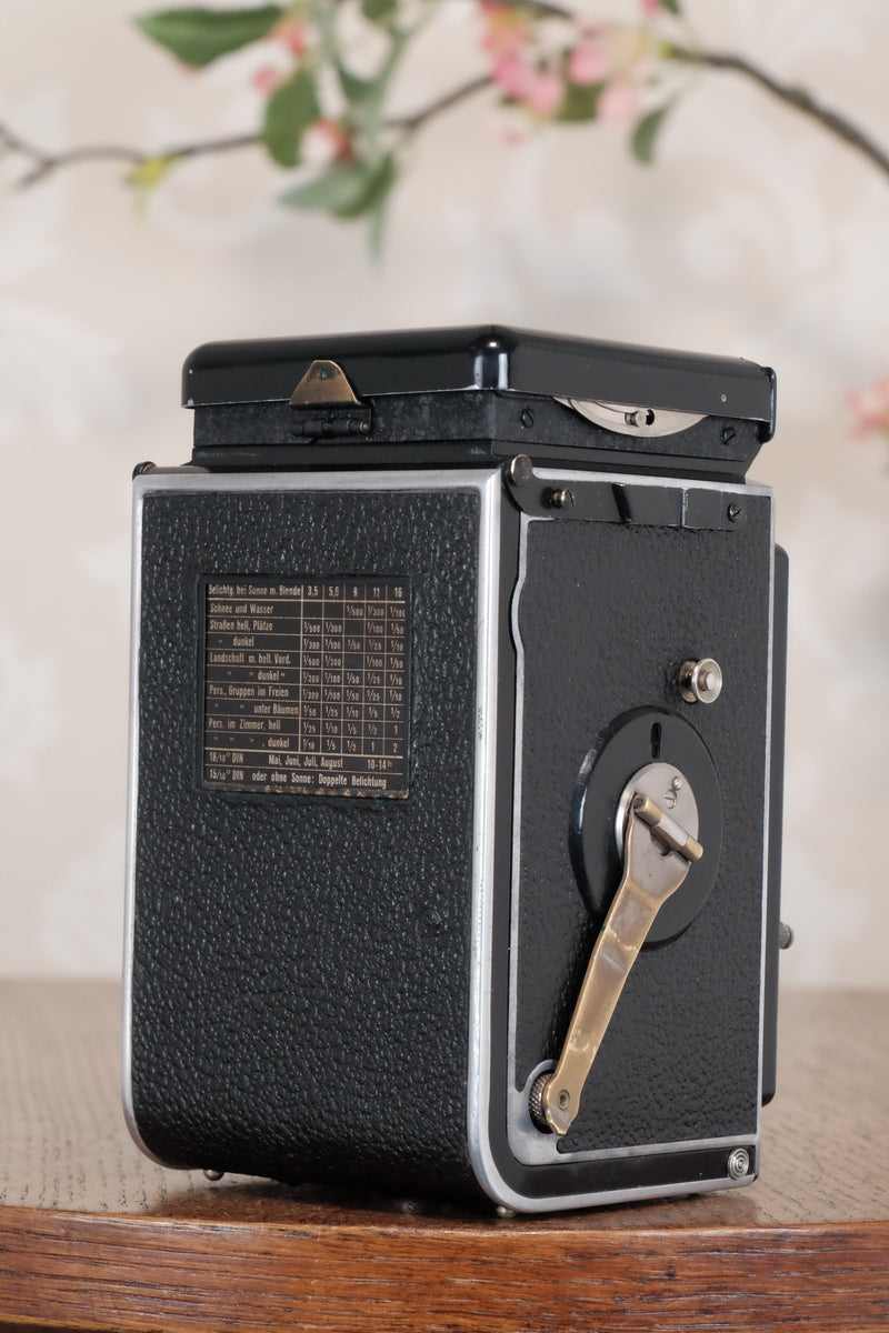 1934 Old Standard Rolleiflex, Freshly Serviced, CLA’d