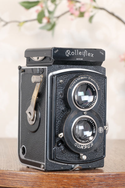 1934 Old Standard Rolleiflex, Freshly Serviced, CLA’d