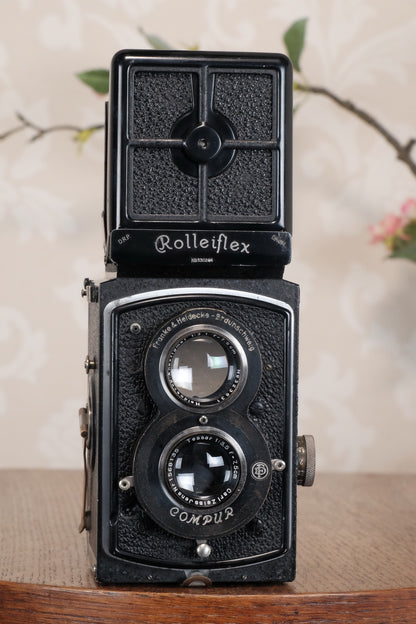1934 Old Standard Rolleiflex, Freshly Serviced, CLA’d