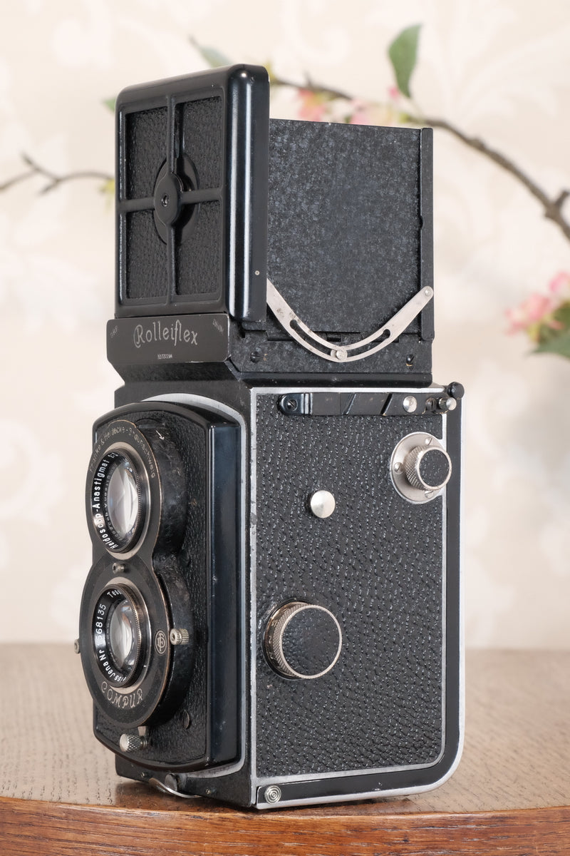 1934 Old Standard Rolleiflex, Freshly Serviced, CLA’d