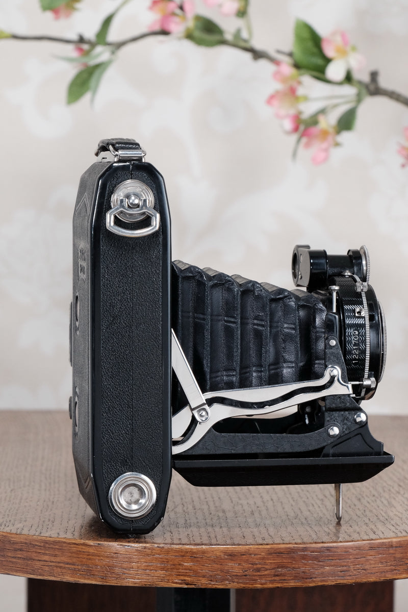 SUPERB! 1934 Zeiss Ikon Super Ikonta 6x9, Tessar lens, CLA'd, FRESHLY SERVICED! - Zeiss-Ikon- Petrakla Classic Cameras