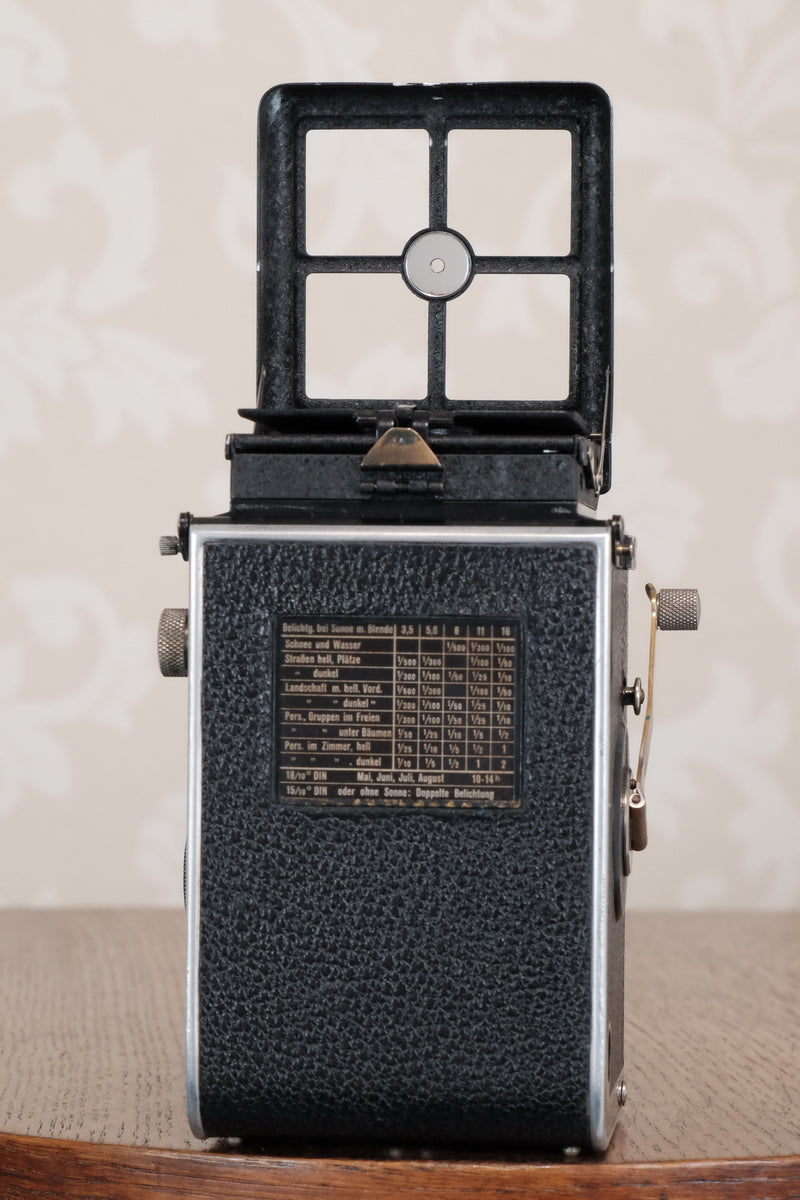 1934 Old Standard Rolleiflex, Freshly Serviced, CLA’d
