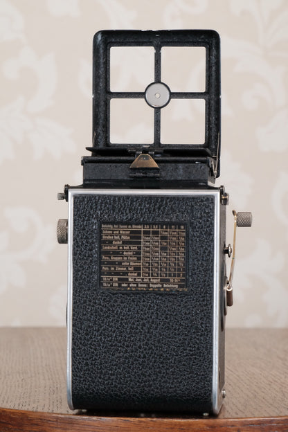 1934 Old Standard Rolleiflex, Freshly Serviced, CLA’d