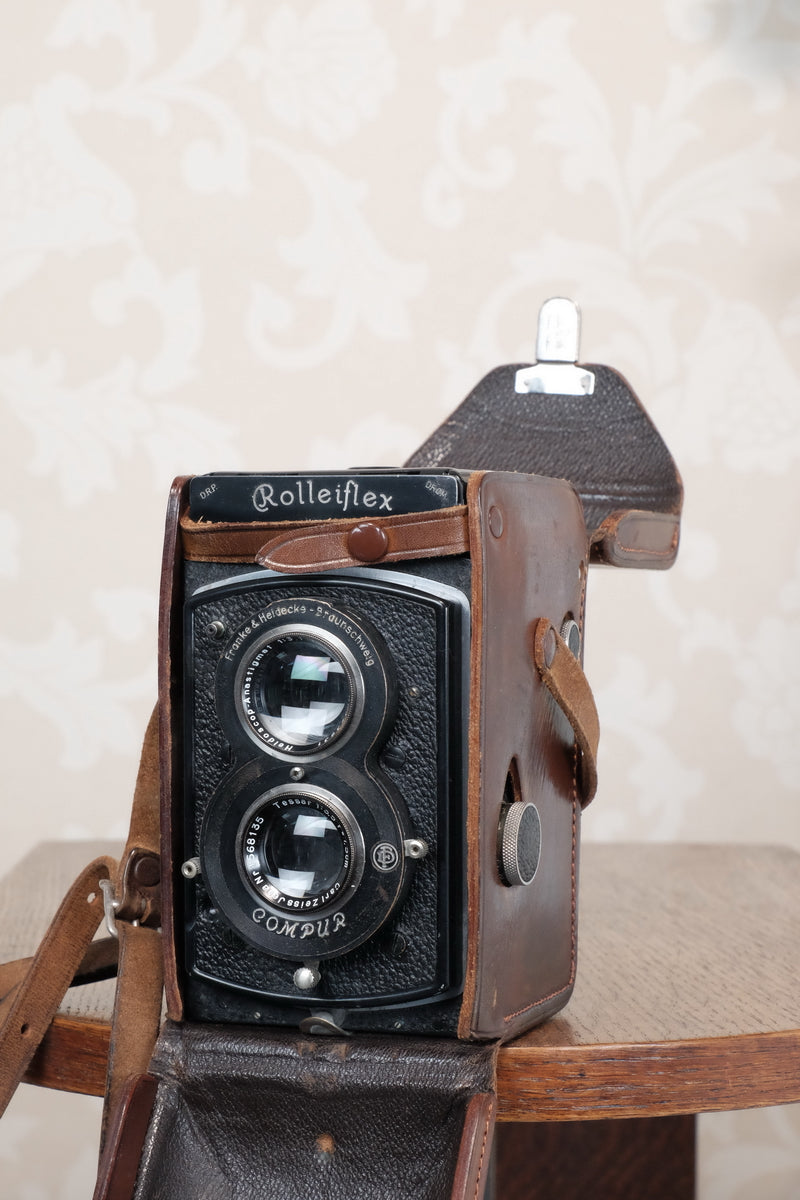 1934 Old Standard Rolleiflex, Freshly Serviced, CLA’d