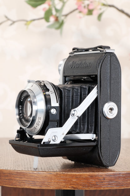 Near Mint!  Balda Super Baldax, 6x6 Coupled Rangefinder Camera, CLA'd, Freshly Serviced!
