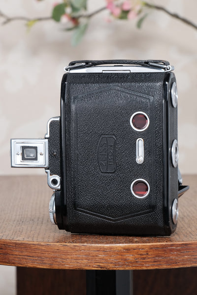 Excellent 1937 ZEISS-IKON SUPER IKONTA A, 6x4.5, Tessar lens. CLA’d, Freshly Serviced!