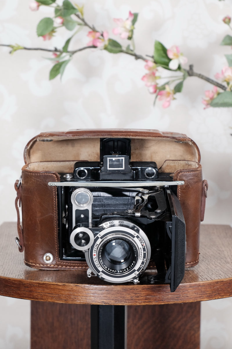SUPERB! 1934 Zeiss Ikon Super Ikonta 6x9, Tessar lens, CLA'd, FRESHLY SERVICED! - Zeiss-Ikon- Petrakla Classic Cameras
