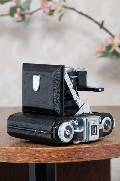 Excellent 1937 ZEISS-IKON SUPER IKONTA A, 6x4.5, Tessar lens. CLA’d, Freshly Serviced!