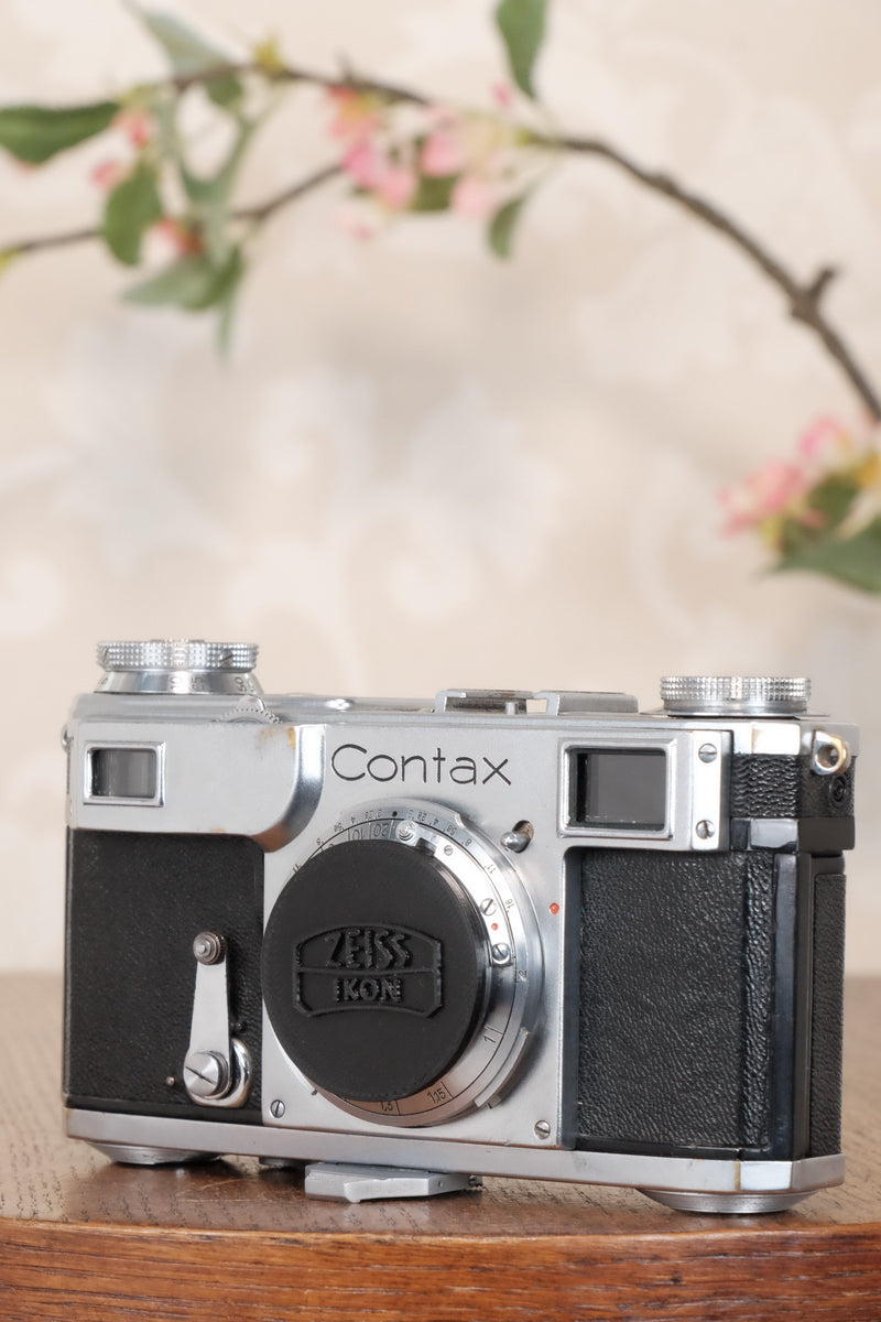 1936 Zeiss Ikon Contax II Body, CLA'd, Freshly Serviced!