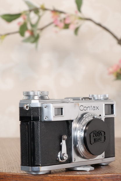 1936 Zeiss Ikon Contax II Body, CLA'd, Freshly Serviced!