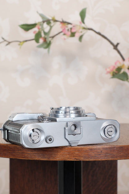 1936 Zeiss Ikon Contax II Body, CLA'd, Freshly Serviced!