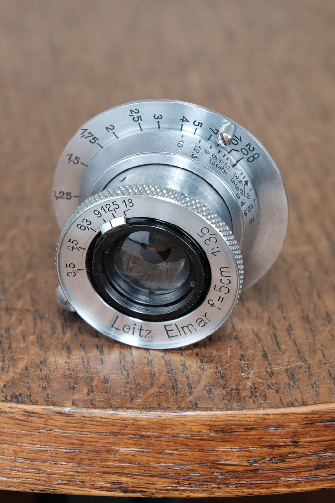 Objectif LEICA LEITZ Elmar f/3.5 - 50mm. No serial number Objectif LEICA LEITZ Elmar f/3.5 - 50mm. No serial number