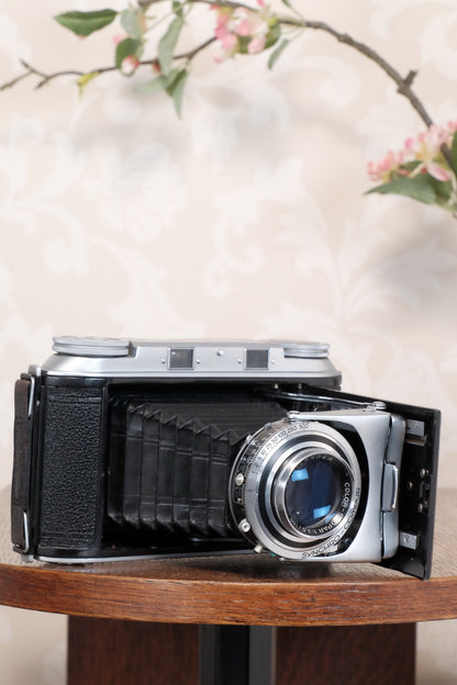 Excellent 1952 Voigtlander 6x9 Bessa II with Color-Skopar lens, Freshly serviced, CLA'd