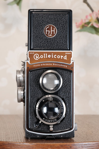 Near Mint, 1936 Rolleicord ,CLA's, Freshly Serviced!