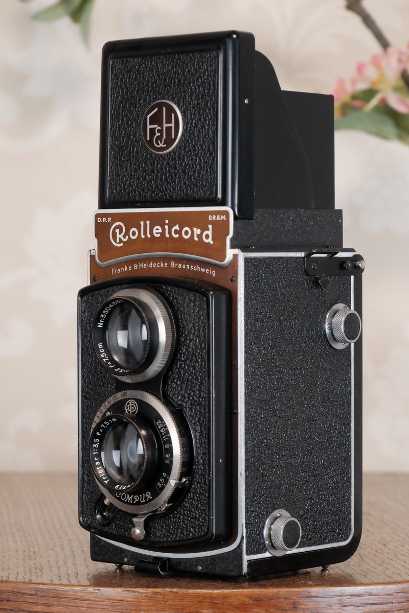 Near Mint, 1936 Rolleicord ,CLA's, Freshly Serviced!