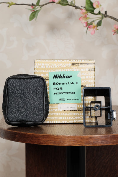 Superb! 80mm Nikkor lens for the Nikon Nikonos - Nikonos- Petrakla Classic Cameras