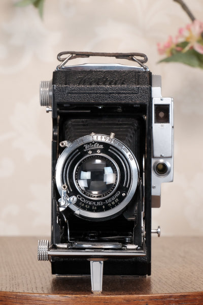 Rare! Near Mint 1937 WELTA WELTUR 6x9 Coupled Rangefinder Camera, CLA'd, Freshly serviced!