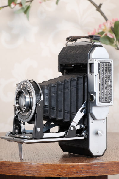 Rare! Near Mint 1937 WELTA WELTUR 6x9 Coupled Rangefinder Camera, CLA'd, Freshly serviced!