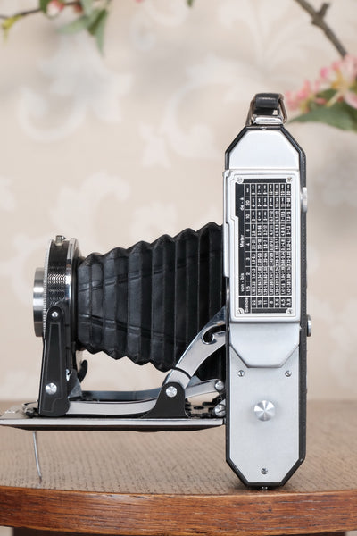 Rare! Near Mint 1937 WELTA WELTUR 6x9 Coupled Rangefinder Camera, CLA'd, Freshly serviced!